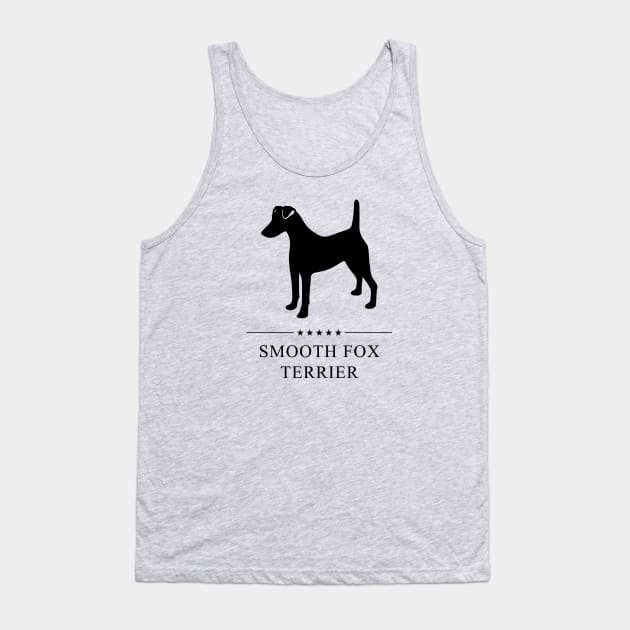 Smooth Fox Terrier Black Silhouette Tank Top by millersye